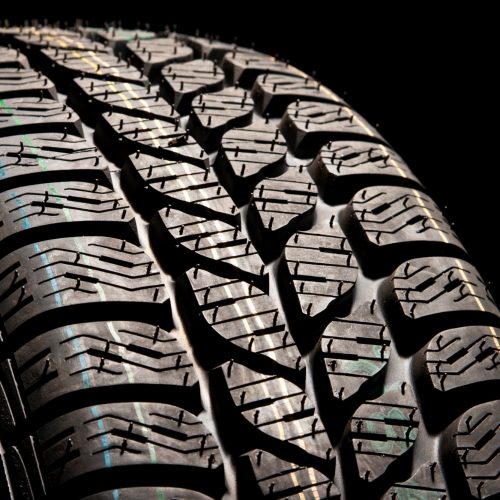 Tire close up